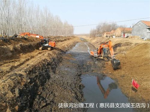 徒骇河治理工程滨城惠民段河道清淤疏浚全面启动